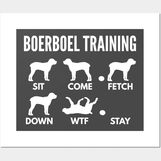 Boerboel Training Boerboel Dog Tricks Wall Art by DoggyStyles